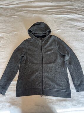 Wings + Horns Charcoal Made in Canada Zip Hoodie Jacket